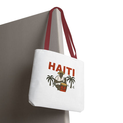 Haiti’s Heartbeat Limited Edition Heritage Tote Agricultural Roots Design - CreoleSizzle
