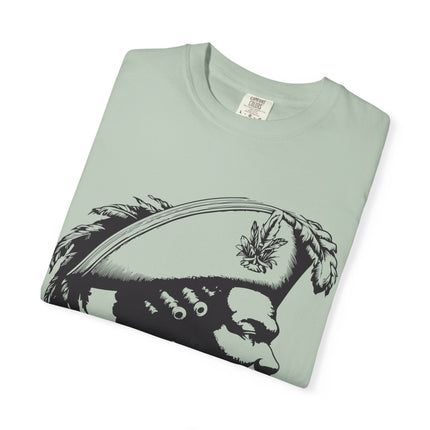 The Visionary’s Profile Haitian Revolutionary Genius T-Shirt Unisex Garment-Dyed Tee Cultural Heritage Series