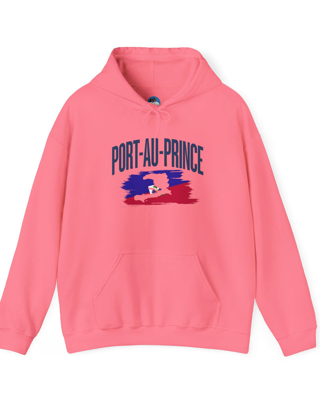 Port-Au-Prince Hoodie – Haitian Capital Tribute Unisex Sweatshirt – Cultural Pride - CreoleSizzle