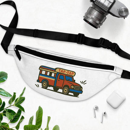 Tap-Tap Limited Heritage Fun Travel Waist Bag for Festivals Icon of Haitian Streets