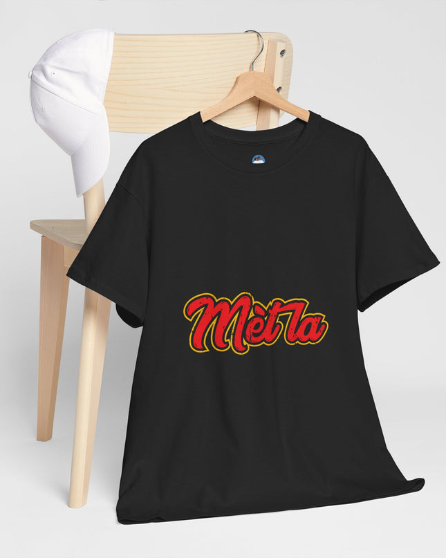 Exclusive Mèt La T-Shirt Representing Strength and Leadership in Haitian Unity Cultural Pride Apparel Unisex Cotton Comfort Fit Express Delivery available - CreoleSizzle