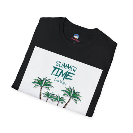 Summer Time in Haiti Sweatshirt Tropical Palm & Surf Van Graphic Caribbean Vibes Pullover Beach Life Travel & Vacation Vibes T-Shirt