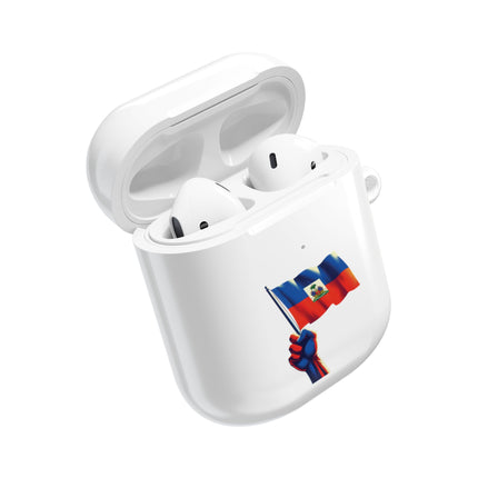 Haitian Freedom and Unity Limited Edition Raised-Fist Flag AirPods Case Heritage Power Collection