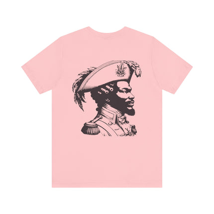 The Commander’s Gaze Regal Tribute T-Shirt Haitian Freedom Series Unisex Jersey Tee, Black History Month