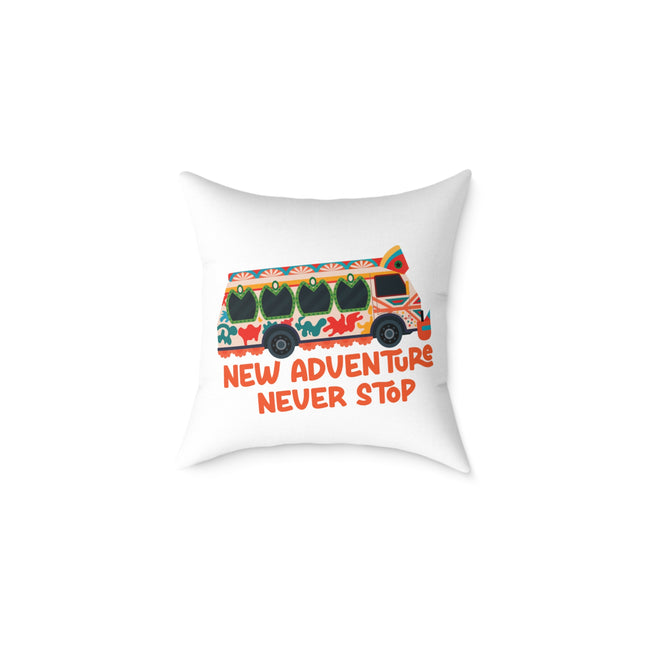 Tap-Tap Spirit Haitian Adventure Pillow Limited Culture Drop Diaspora Decor - CreoleSizzle