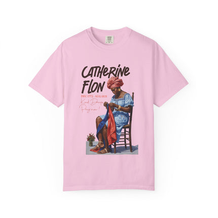 Catherine Flon Sewn in Freedom Oversize Tee Haitian Heritage Series Unisex Heavyweight Cotton T-Shirt