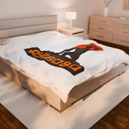 Ayibobo Nèg Mawon Heritage Plush Blanket Sacred Haitian Revolutionary Spirit Design - CreoleSizzle