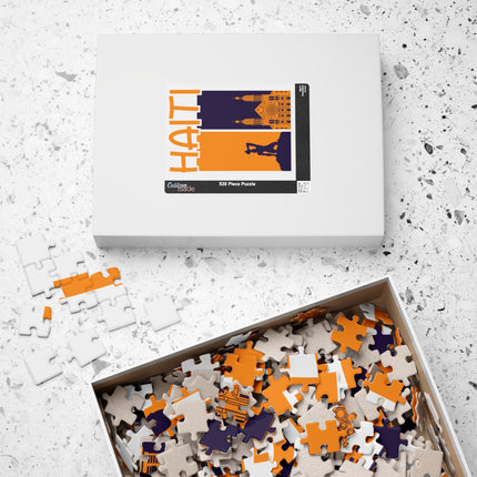 Neg Marron & Cathedral Collector’s Edition Haitian Heritage Puzzle Limited Art Series - CreoleSizzle