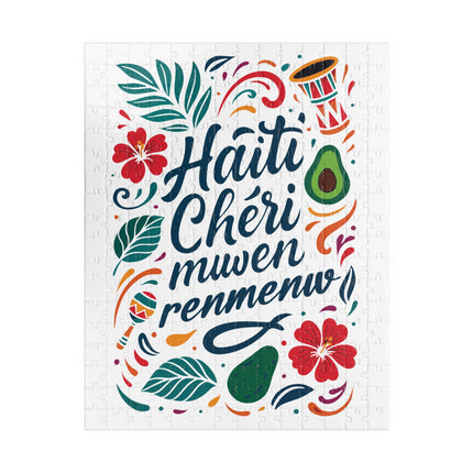 Haiti Chéri Mwen Renmenw Collector’s Edition Haitian Love Puzzle Limited Heritage Series - CreoleSizzle