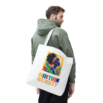 Haitian Beauty Collector’s Cut Premium Tote Bags Limited Heritage Design - CreoleSizzle