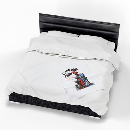 Catherine Flon Haitian Independence Heroine Premium Plush Blanket The Seamstress of Freedom - CreoleSizzle