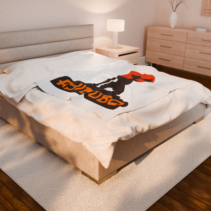 Ayibobo Nèg Mawon Heritage Plush Blanket Sacred Haitian Revolutionary Spirit Design - CreoleSizzle