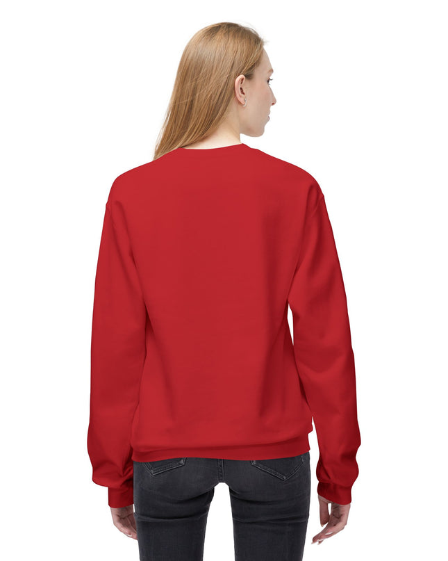 Exclusive Bonswa Sweatshirt Embracing Haitian Greetings with Style Unisex Midweight Softstyle Fleece Crewneck Sweatshirt - CreoleSizzle