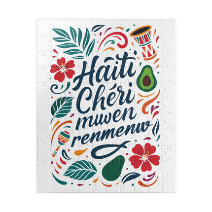 Haiti Chéri Mwen Renmenw Collector’s Edition Haitian Love Puzzle Limited Heritage Series - CreoleSizzle