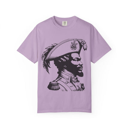 The Visionary’s Profile Haitian Revolutionary Genius T-Shirt Unisex Garment-Dyed Tee Cultural Heritage Series
