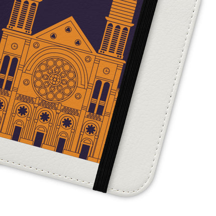 Ayiti Soulscape Marron And Cathedral Mirrored Flip Case for iPhone Edition Symbol of Dual Heritage