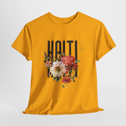 Haiti Bloom Floral, A soft, elegant tribute to Haiti’s beauty, resilience, and the culture that continues to bloom.