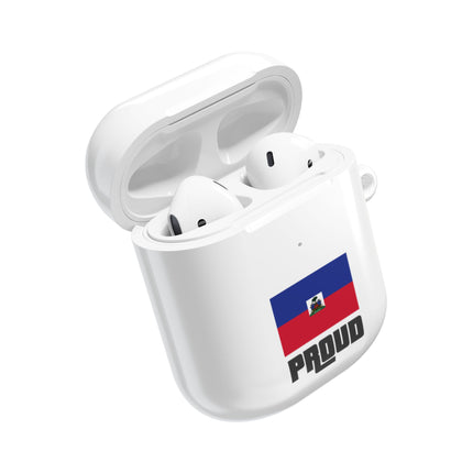 Haitian Flag Proud GTA-Inspired Streetwear AirPods Case Bold Modern Heritage Edition