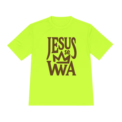 Faith in Motion “Jezi se Wa” Haitian Heritage Tee Unisex Moisture-Wicking Performance Shirt Cultural Pride Collection T-shirt