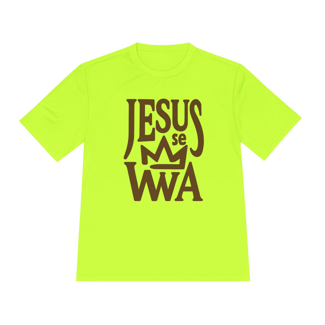 Faith in Motion “Jezi se Wa” Haitian Heritage Tee Unisex Moisture-Wicking Performance Shirt Cultural Pride Collection T-shirt
