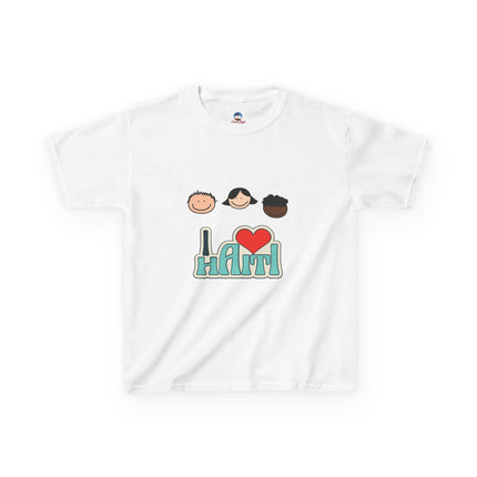 Kids "I Love Haiti" T-Shirt - Fun Haitian Pride Tee for Everyday Wear - Ethically Made Children’s Cotton Shirt - CreoleSizzle