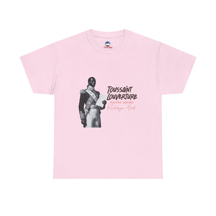 The Visionary Commander Tee Toussaint Louverture Legacy Haitian Revolution Apparel Unisex Heavy Cotton T-Shirt