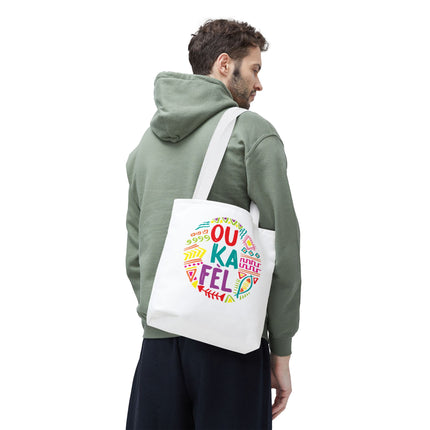 Ou Ka Fè’l Limited Edition Creole Motivation Tote Inspirational Haitian Design - CreoleSizzle