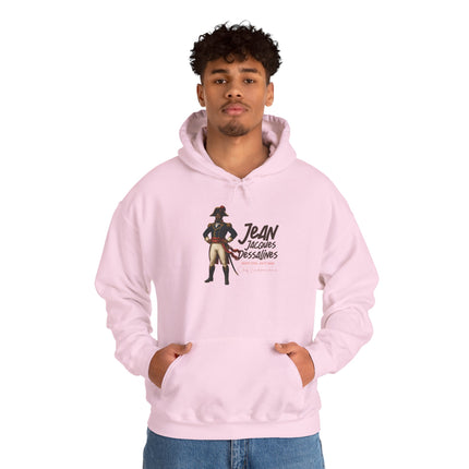 The Warrior’s March Jean-Jacques Dessalines Hoodie Haitian Freedom Series Unisex Heavy Blend