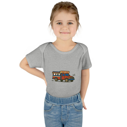 Ride of Culture Haitian Tap-Tap Baby Bodysuit Infant Caribbean Series Premium Unisex Onesie Unique Baby Wear