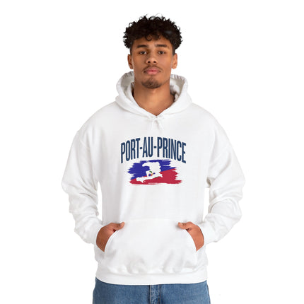 Port-Au-Prince Hoodie – Haitian Capital Tribute Unisex Sweatshirt – Cultural Pride - CreoleSizzle