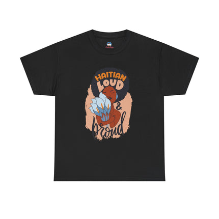 The Anthem Haitian Loud & Proud T-Shirt Haitian Pride Series Unisex Premium Crewneck Tee