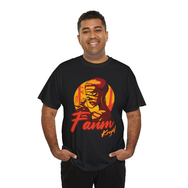 Fanm Kreyòl Sweatshirt Haitian Women’s Empowerment Graphic, Unisex Cultural Pullover, Feminine Vibe Graphic Tee