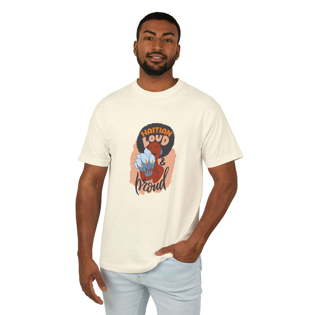 Haitian Loud & Proud Sweatshirt – Bold Black Woman Graphic, Cultural Streetwear, Unisex Inspirational Graphic Tee - CreoleSizzle