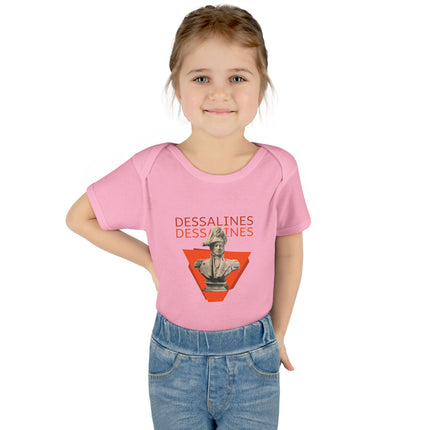 Infant Bodysuit Dessalines Statue Design Bold Heritage Apparel for Babies Cultural Pride Baby Clothes & Unique Gift