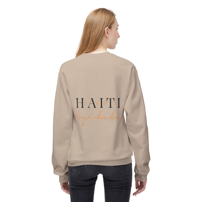 The 1804 Emblem Heritage & Freedom Crewneck Sweatshirt Haitian Pride Series Unisex Midweight Fleece