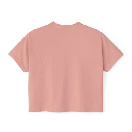Haiti Chéri Mwen Renmenw Women’s Heritage Boxy Tee Cultural Love Note Design Caribbean Pride Collection, Travel T-Shirt