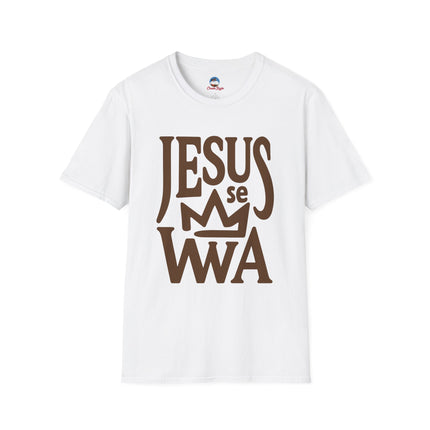 Jezi Se Wa Jesus is King T-Shirt Haitian Faith Series Premium Crewneck Faith-Inspired Unisex Softstyle T-Shirt