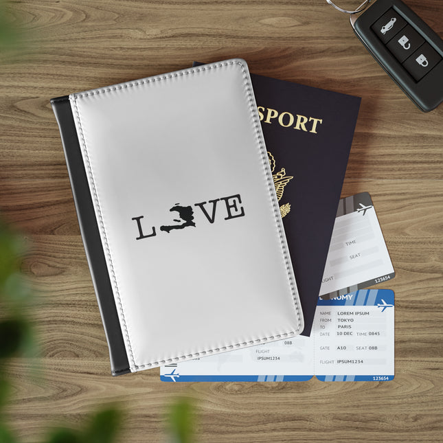 Love Ayiti Minimalist Heritage Stylish Passport Holder Limited Edition Perfect for Vacations