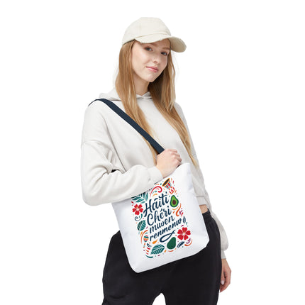 Haiti Chéri Mwen Renmenw Limited Edition Heritage Tote Love Letter to Haiti - CreoleSizzle