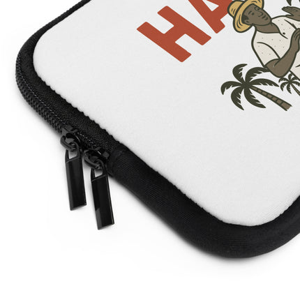 Haiti Roots and Palms Agricultural Heritage Laptop Sleeve Land Legacy Series - CreoleSizzle