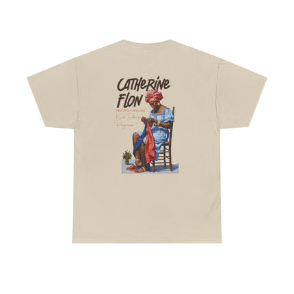 Catherine Flon Legacy in Stitches Tee Haitian Freedom Series Unisex Heavy Cotton T-Shirt