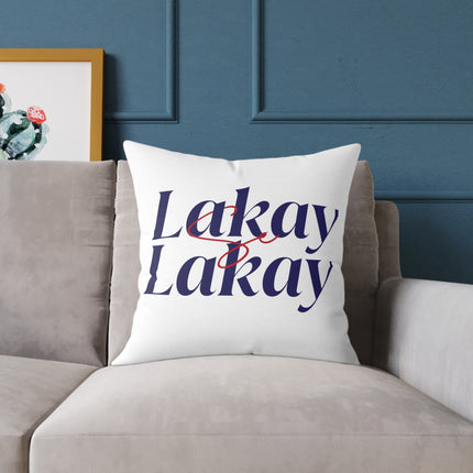 Lakay Se Lakay Luxury Minimalist Pillow Haitian Home Pride Design Creole Cultural Typography - CreoleSizzle