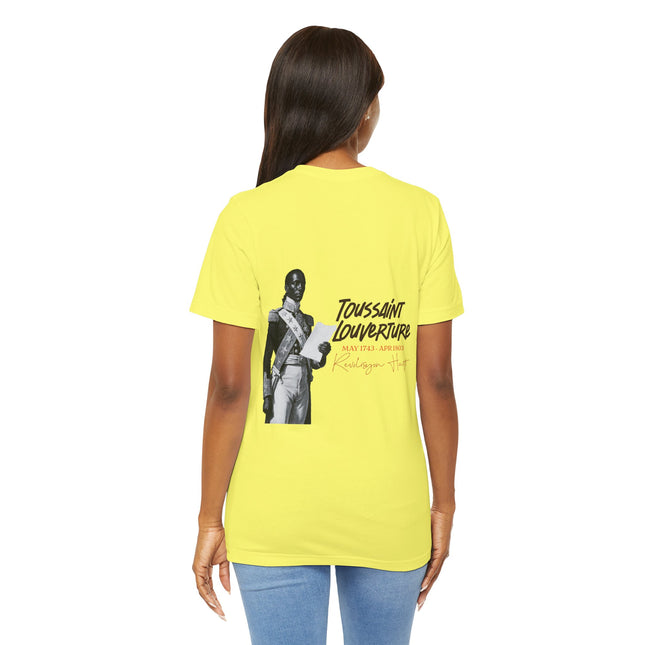 The Visionary General Toussaint Louverture Tribute Tee Haitian Freedom Series Unisex Premium T-Shirt