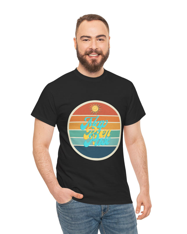Map Byen Pase Retro-Inspired Haitian Graphic T-Shirt Motivational Shirt, Unisex Cotton Comfort Fit - CreoleSizzle