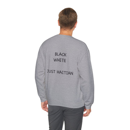 Unity Beyond Shades Haitian Identity Crewneck Cultural Empowerment Series Unisex Heavy Blend Sweatshirt