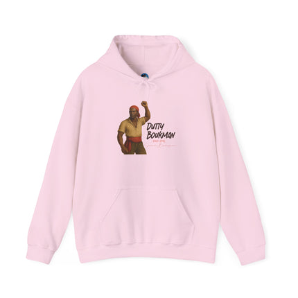 Dutty Boukman The Catalyst of Revolt Hoodie Haitian Freedom Series Unisex Heavy Blend Casual Wear