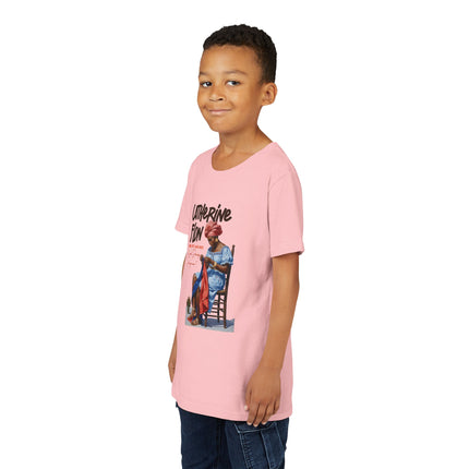 Catherine Flon Heritage Kids T-Shirt  Haitian History & Art-Inspired Graphic Cultural Pride Shirt, Youth Short Sleeve Tee