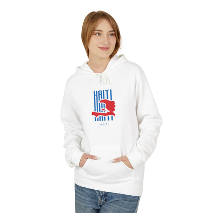 Bold Haitian Identity Hoodie Unisex Streetwear Sweatshirt Culture Pride Apparel Festivals