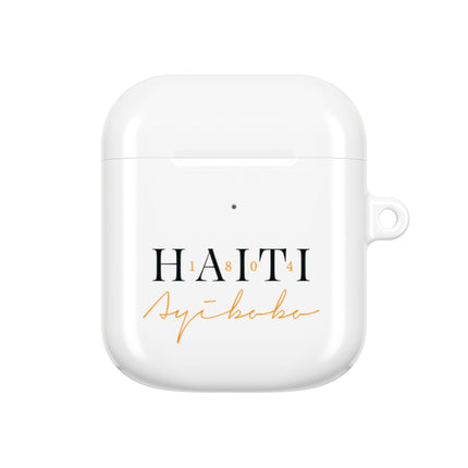 Haiti 1804 Ayibobo Heritage Pride AirPods Case Elegant Independence Edition