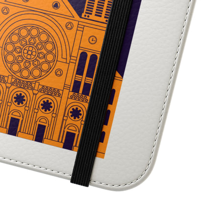 Ayiti Soulscape Marron And Cathedral Mirrored Flip Case for iPhone Edition Symbol of Dual Heritage